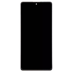 Дисплей (екран) Xiaomi Redmi Note 13 5G, З сенсорним склом, З рамкою, Amoled, Чорний