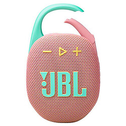 Портативна колонка JBL Clip 5, Рожевий