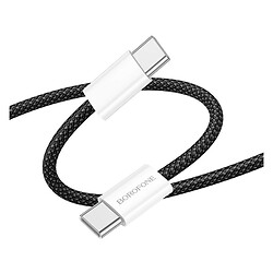 USB кабель Borofone BX103, Type-C, 1.0 м., Чорний