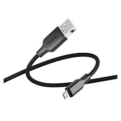 USB кабель Ridea RC-AI21 AirSiliconePro, MicroUSB, 1.0 м., Чорний