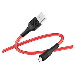 USB кабель Ridea RC-ST74 StablePro, Type-C, 1.0 м., Червоний