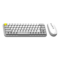 Клавіатура та миша Fantech Go WK896, Сірий
