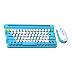Клавіатура та миша Fantech Go WK897, Синій