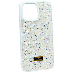 Чохол (накладка) Apple iPhone 12 / iPhone 12 Pro, Swarovski Diamonds, Срібний