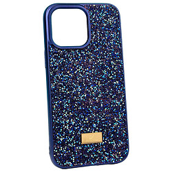 Чохол (накладка) Apple iPhone 14, Swarovski Diamonds, Фіолетовий