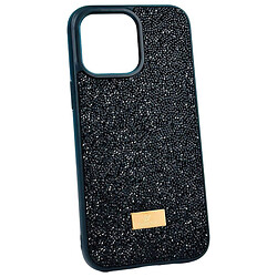 Чохол (накладка) Apple iPhone 15, Swarovski Diamonds, Чорний