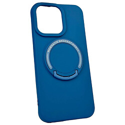 Чехол (накладка) Apple iPhone 11, TPU Metal Stand, MagSafe, Синий