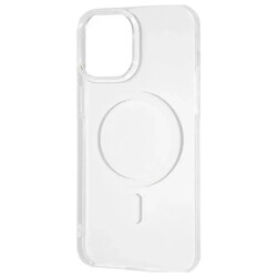 Чохол (накладка) Apple iPhone 14, Stylish Case, MagSafe, Прозорий