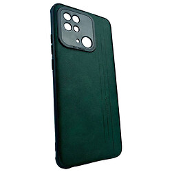 Чехол (накладка) Samsung A032 Galaxy A03 Core, Mustang Black Silicone, Зеленый