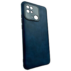 Чехол (накладка) Samsung A032 Galaxy A03 Core, Mustang Black Silicone, Синий