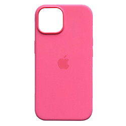 Чохол (накладка) Apple iPhone 15, Silicone Classic Case, MagSafe, Рожевий