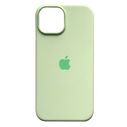Чохол (накладка) Apple iPhone 15, Silicone Classic Case, MagSafe, М'ятний