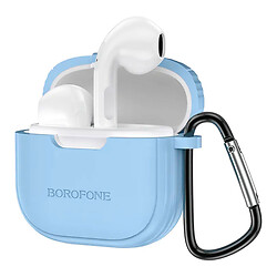 Bluetooth-гарнитура Borofone BW29, Стерео, Голубой