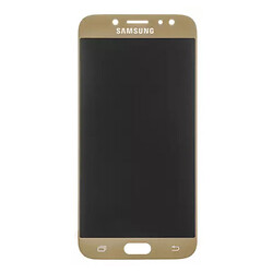 Дисплей (екран) Samsung J730 Galaxy J7, З сенсорним склом, Без рамки, TFT, Рожевий
