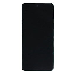 Дисплей (экран) Motorola XT2143 Edge 20 / XT2153 Edge 20 Pro, Original (100%), С сенсорным стеклом, С рамкой, Синий