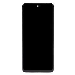 Дисплей (экран) OPPO A98, High quality, С сенсорным стеклом, С рамкой, Черный