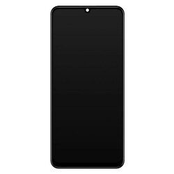 Дисплей (екран) OPPO Realme C51, High quality, З сенсорним склом, З рамкою, Чорний