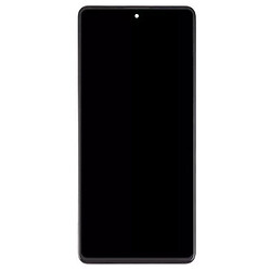 Дисплей (екран) Xiaomi Redmi Note 12 Pro Plus 5G, High quality, З сенсорним склом, З рамкою, Чорний