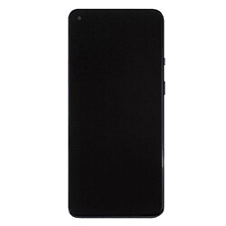 Дисплей (екран) OnePlus 8T / 9R, З сенсорним склом, З рамкою, Amoled, Чорний
