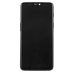 Дисплей (екран) OnePlus 6T, З сенсорним склом, З рамкою, TFT, Чорний