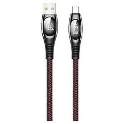USB кабель Usams US-SJ422, Type-C, 1.2 м., Червоний