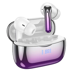 Bluetooth-гарнітура Hoco EQ16 Shine, Стерео, Фіолетовий