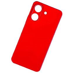 Чехол (накладка) Xiaomi Redmi 12 / Redmi 12 5G, Matte Logo Chrome, Красный