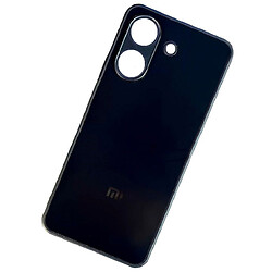 Чохол (накладка) Xiaomi Redmi 12C, Matte Logo Chrome, Чорний