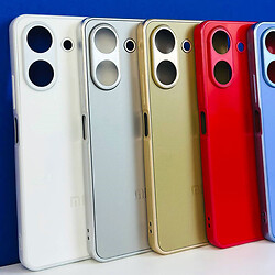 Чехол (накладка) Xiaomi Redmi 13C 5G, Matte Logo Chrome, Голубой - № 5