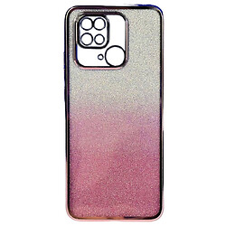 Чехол (накладка) Samsung A125 Galaxy A12 / M127 Galaxy M12, Ombre Glitter Chrome, Розовый