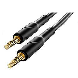 AUX кабель XO NB-R271, 3,5 мм., 1.0 м., Чорний