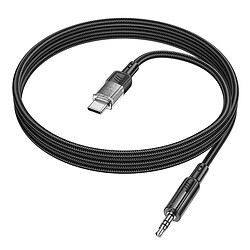 AUX кабель Hoco UPA27, Type-C, 1.0 м., Черный