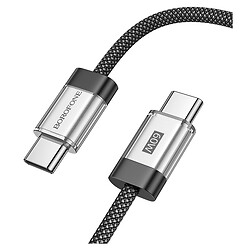 USB кабель Borofone BU48 Hero, Type-C, 1.2 м., Чорний