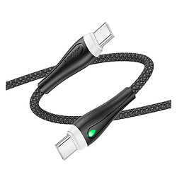 USB кабель Borofone BX100 Advantage, Type-C, 1.0 м., Черный