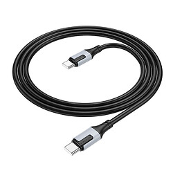 USB кабель Borofone BX101 Creator, Type-C, 1.0 м., Черный