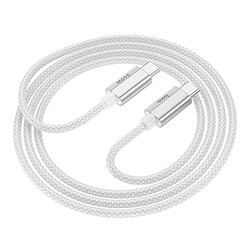 USB кабель Hoco U134 Primero, Type-C, 1.8 м., Сірий
