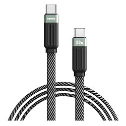 USB кабель Remax RC-C088 Janker, Type-C, 1.0 м., Чорний