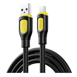 USB кабель Remax RC-C113 Ruinay, MicroUSB, 1.0 м., Чорний