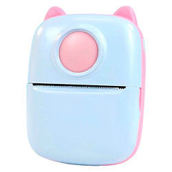 Портативный детский термопринтер Mini X2 Cat, Розовый