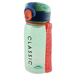 Пляшка для напоїв пластикова кольорова 400 мл