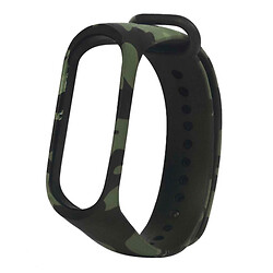 Ремешок Xiaomi Mi Band 3 / Mi Band 4, Camouflage, Black-Green, Черный