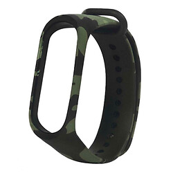 Ремінець Xiaomi Mi Band 5 / Mi Band 6, Camouflage, Black-Green, Чорний