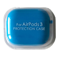 Чохол (накладка) Apple AirPods 3 / AirPods 4 mini, Silicone Classic Case, Синій