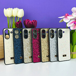 Чехол (накладка) Samsung A245 Galaxy A24, Bling Grainy Diamond Separate Camera, Коричневый - № 3