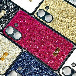 Чохол (накладка) Xiaomi Redmi A1 / Redmi A2, Bling Grainy Diamond Separate Camera, Золотий - № 4