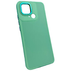 Чехол (накладка) Samsung A546 Galaxy A54 5G, Colors Metal Style Frame, Зеленый