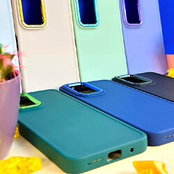 Чехол (накладка) Samsung M135F Galaxy M13, Colors Metal Style Frame, Зеленый - № 3