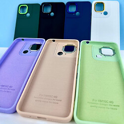 Чехол (накладка) Samsung M135F Galaxy M13, Colors Metal Style Frame, Зеленый - № 10