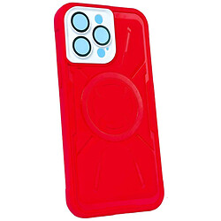 Чохол (накладка) Apple iPhone 13 Pro, Cool Shield, MagSafe, Червоний