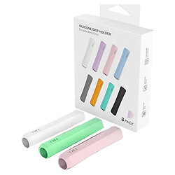 Чехол (накладка) Apple Pencil 1 / Pencil 2 / Pencil 3, Goojodoq, Белый, Зеленый, Розовый